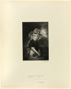 Prinses Sophia, Dochter van George III, uit Oude Engelse Meesters
