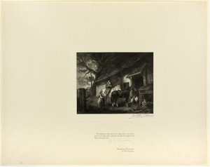 De halte, uit Old English Masters door Timothy Cole