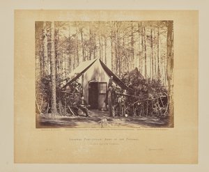Algemeen postkantoor, leger van de Potomac, Brandy Station, Virginia