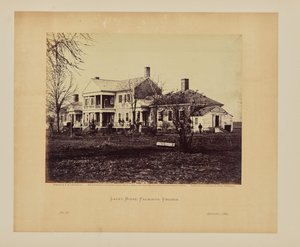 Lacey Huis, Falmouth, Virginia door Timothy H. OSullivan