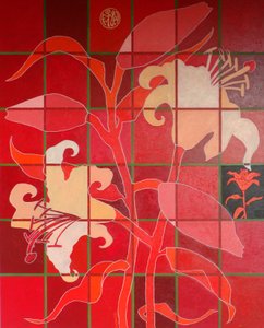 De Franse vermiljoenlelie door Timothy Nathan Joel