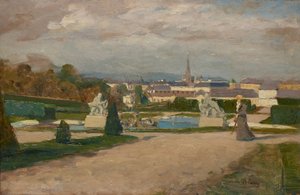 Vanuit het Belvedere