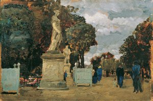 Uit de Tuilerieën – Grijze dag