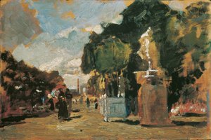 Uit de Tuilerieën – Zonnige dag door Tina Blau