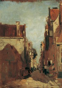 Straat in Amsterdam