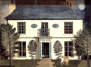 Vale Lodge door Tirzah Ravilious