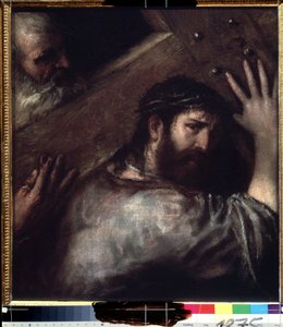Christus draagt het kruis door Titian (c.1488 1576)