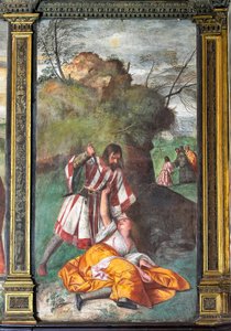 Wonder van de jaloerse echtgenoot door Titian (c.1488 1576)