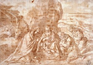 Geboorte, tekening