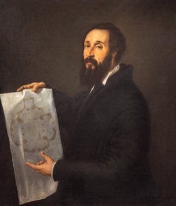Portret van Giulio Romano door Titian (c.1488 1576)