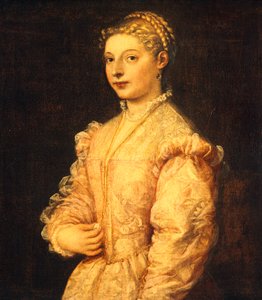 Portret van Lavinia Vecellio of jonge vrouw