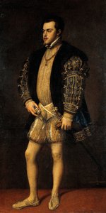 Portret van Filips II van Spanje