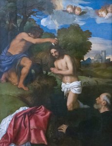 De doop van Christus, c.1512 door Titian (c.1488 1576)