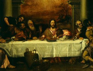Het Laatste Avondmaal (detail)