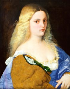 Violante door Titian (c.1488 1576)