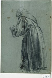 Franciscaan in gebed