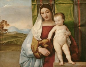 De zigeuner Madonna door Titian (c.1488 1576)