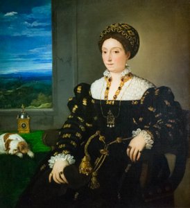 Portret van Eleonora Gonzaga