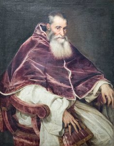 Portret van paus Paulus III