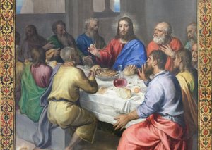 Het Laatste Avondmaal (detail)