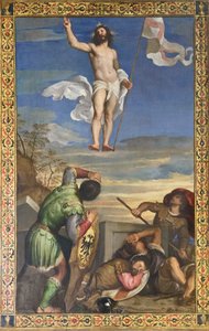 De opstanding van Jezus door Titian (c.1488 1576)