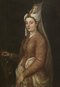Cameria, dochter van Suleiman de Grote, als Sint Catharina, ca. 1560