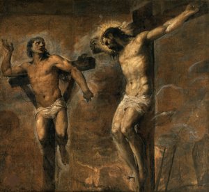 Christus en de Goede Dief, ca. 1565-1570
