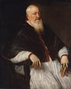 Filippo Archinto geboren rond 1500, overleden 1558, Aartsbisschop van Milaan door Tiziano Vecelli