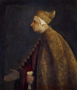 Portret van Doge Niccolò Marcello door Titian