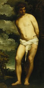 Sint Sebastiaan door Tiziano Vecelli