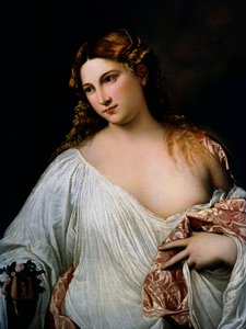 Flora, ca. 1515 door Tiziano Vecelli