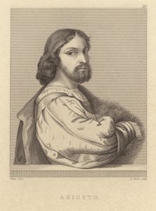 Ludovico Ariosto - Italiaanse dichter (1474-1533) door Tiziano Vecelli