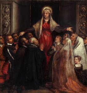 Madonna della Misericordia Madonna van Barmhartigheid