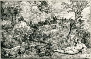 Medor en Angelica of Jason en Medea, ca. 1535-1545, 1937