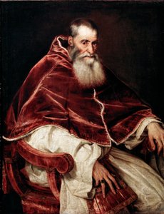 Portret van Paus Paulus III