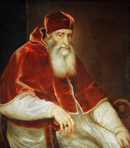 Portret van Paus Paulus III Farnese