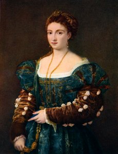Portret van een Edelvrouw, of La Bella, c1536, 1937
