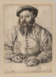 Portret van een man met baard
