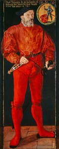 Portret van de Zürichse vaandeldrager Jacob Schwytzer