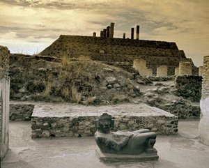 Tempel van Quetzalcoatl door Toltec Toltec