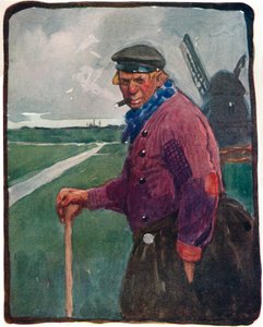 Een Volendammer, 19e eeuw 1914-1915 door Tom Browne