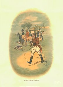 Jacht, 1820, c1910 door Tom Browne