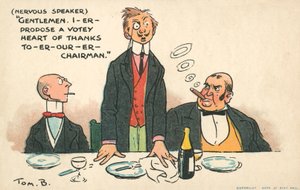 Openbare toespraken (chromolitho)