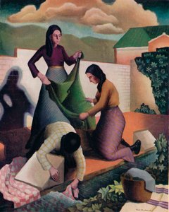 Wegwasplaats, 1935, 1937 door Tom Chadwick