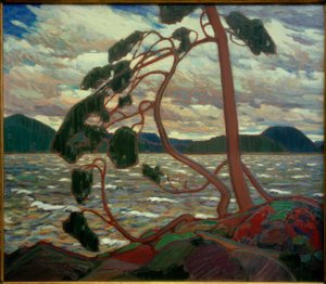De westenwind door Tom Thomson