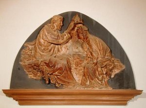 Kroning van de Maagd door Tomasso (attr. to) Masaccio