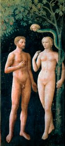 De Verleiding van Adam en Eva door Tommaso Masolino da Panicale