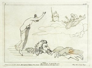 (2) Flaxman Ilias 1793, gegraveerd 1795, 185 x 251 mm door Tommaso Piroli