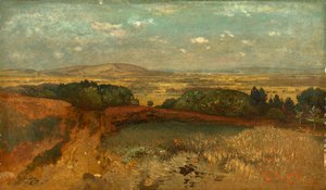 Landschap door Toni Stadler