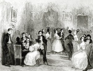 Een avond in het huis van Charles Nodier (1780-1844) 1831